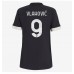 Tanie Strój piłkarski Juventus Dusan Vlahovic #9 Koszulka Trzeciej dla damskie 2023-24 Krótkie Rękawy